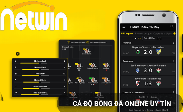 Biến động kèo bóng Netwin